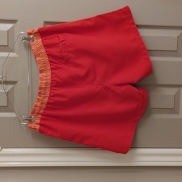 NWT Men's Red & Orange Two toned Swim Trunks XL - Picture 3 of 10